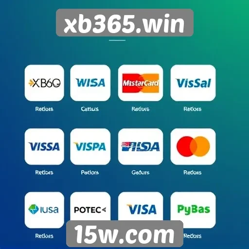 Métodos de pagamento aceitos no xb365.win