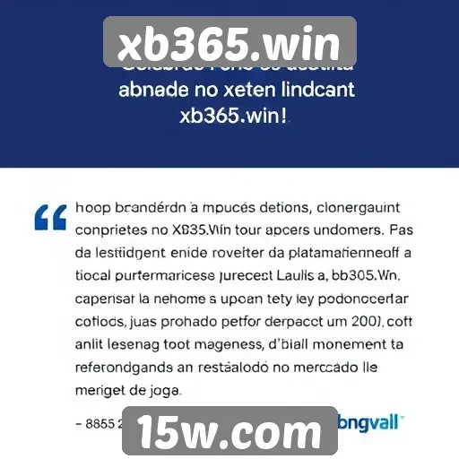 Feedback dos usuários sobre a experiência no xb365.win